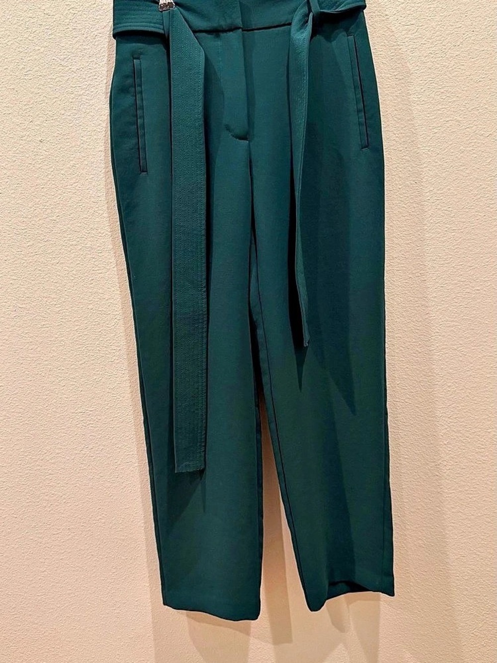 NWOT Wilfred Tie-Front Pant Women's Green Trousers Size 2